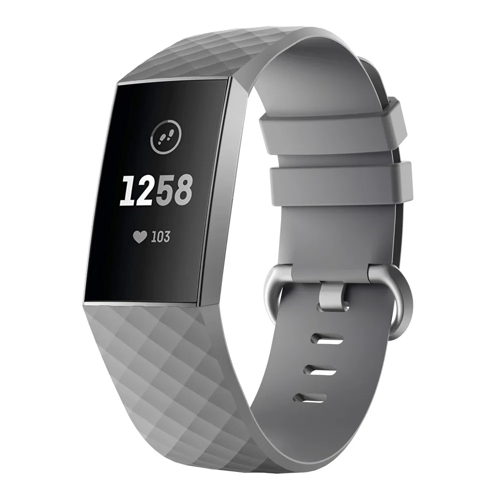 CARPRIE модный браслет спортивный силиконовый браслет ремешок для Fitbit Charge 3 0928 Прямая поставка