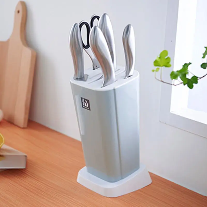 

Multifunctional 1Pc Storage Rack Tool Holder Kitchen Accessories Creative Plastic Kitchen Knife Holder