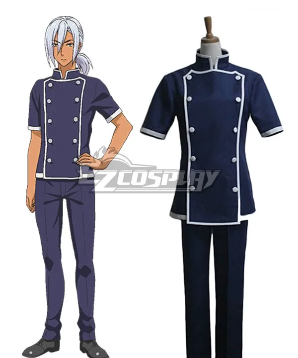Пищевые войны Shokugeki no Soma Akira Hayama Косплей Костюм E001|food wars|food costumeshokugeki soma cosplay |