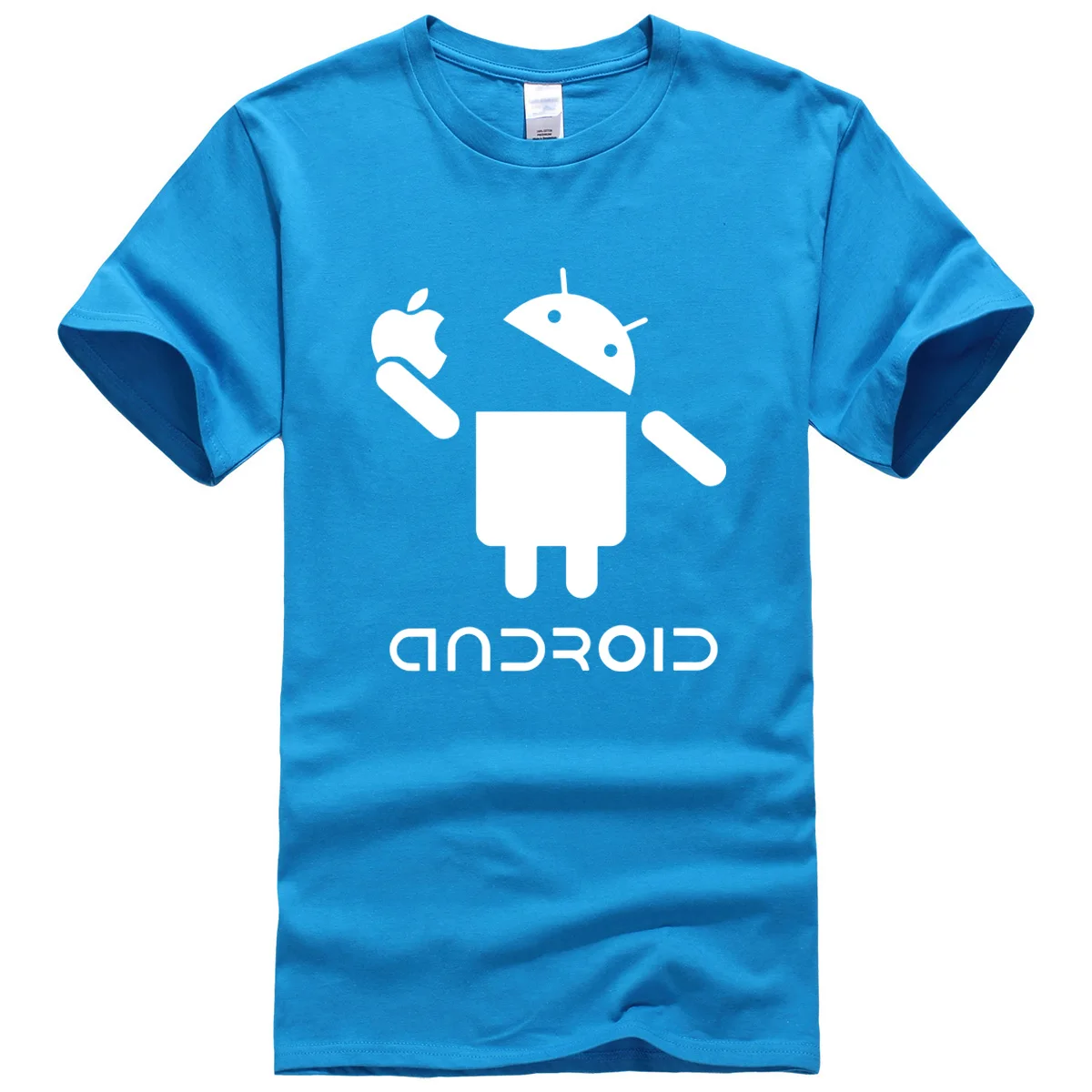 Для мужчин Android Творческий Novetly футболка Забавный дизайн с принтом букв короткий рукав футболки для девочек Летняя мода хип хоп Уличная