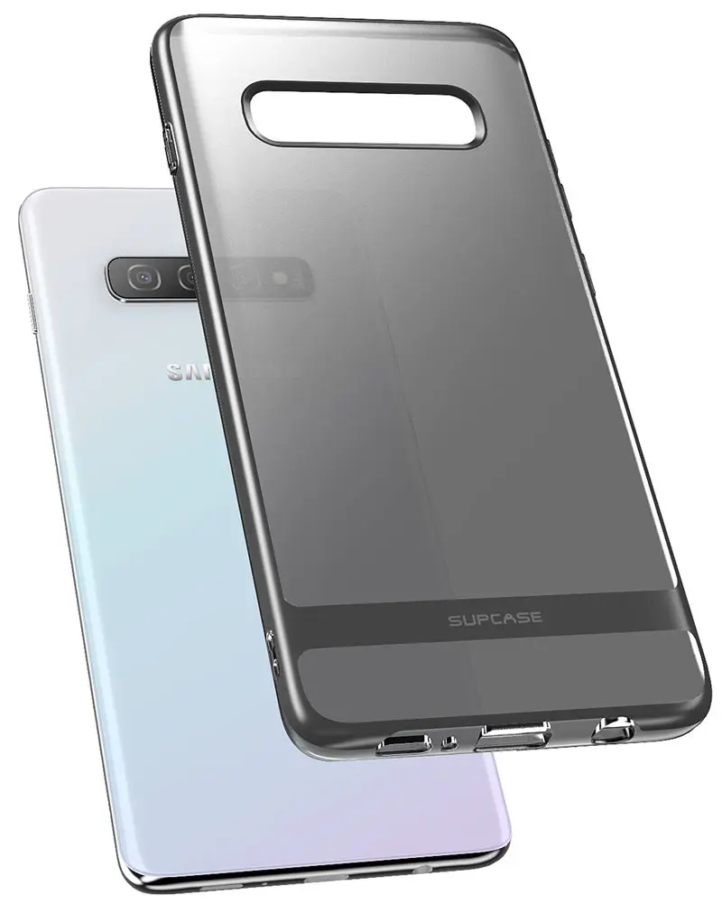 SUP чехол для samsung Galaxy S10 Plus чехол 6,4 дюймов UB Metro Премиум Тонкий Мягкий ТПУ чехол с гальваническим покрытием Прозрачный чехол