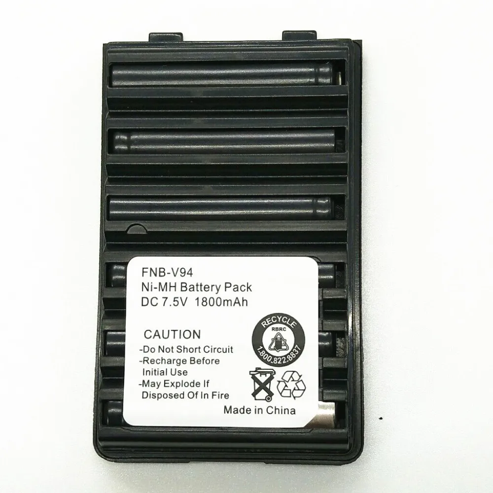 Оригинальный 1800mAh 7 5 V Ni MH FNB V94 аккумулятор для Yaesu / Vertex Radio FT 60 60E 60R|battery for radio|vertex