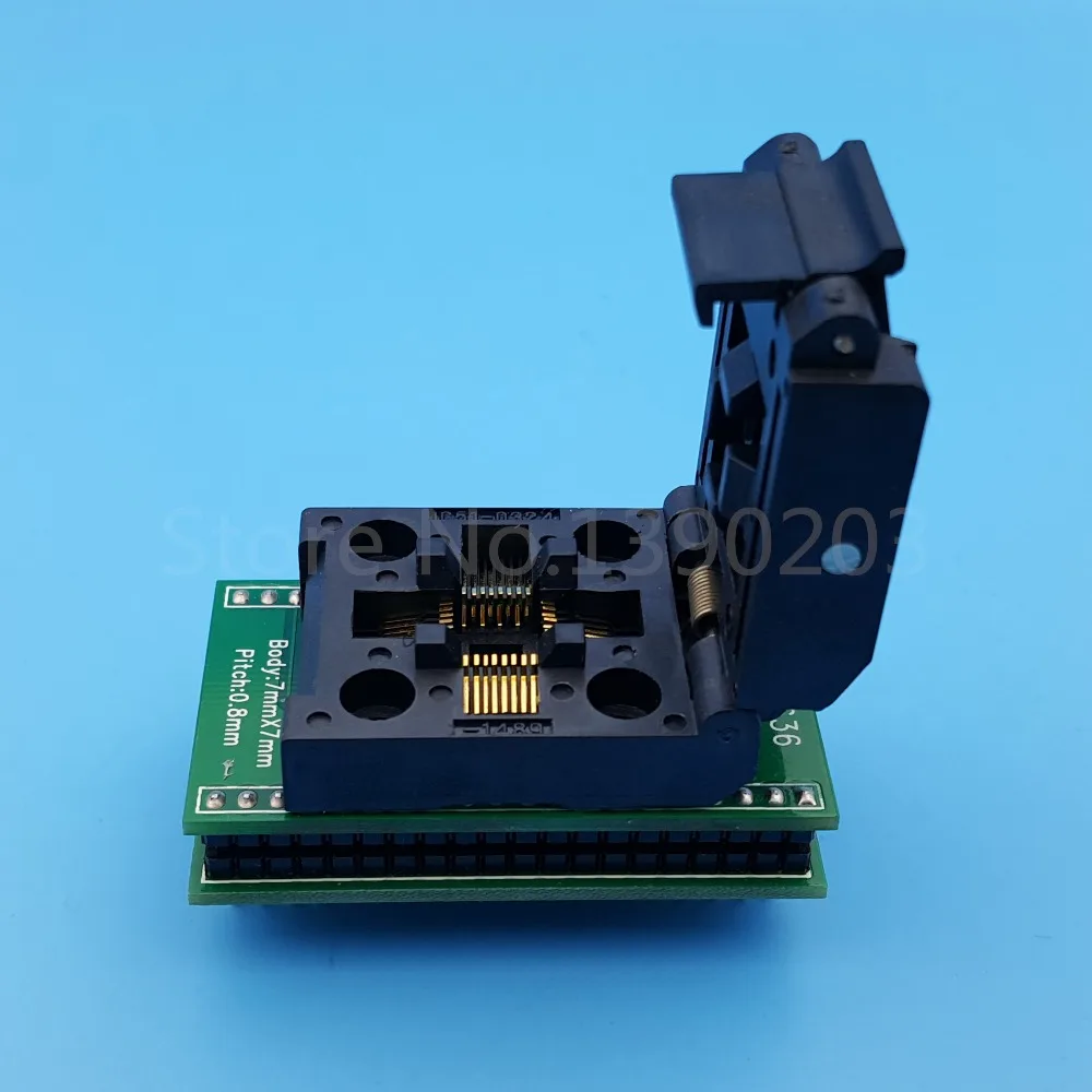 QFP32 TQFP32 FQFP32 для DIP32 SA636 шаг 0 8 мм программный IC АДАПТЕР Тесты разъем | Обустройство