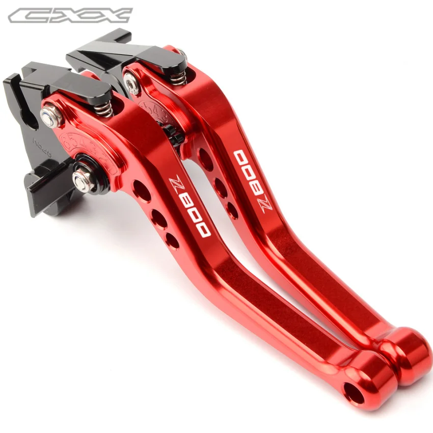 Красный Аксессуары для мотоциклов Короткие сцепные рычаги для KAWASAKI Z800 2013 z800 - Цвет: Красный