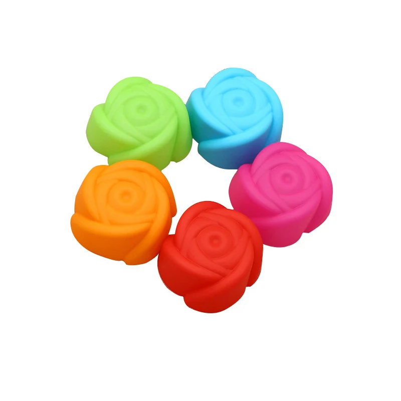 10 шт./компл. силиконовые формы для торта обертки пирожных выпечки Маффин