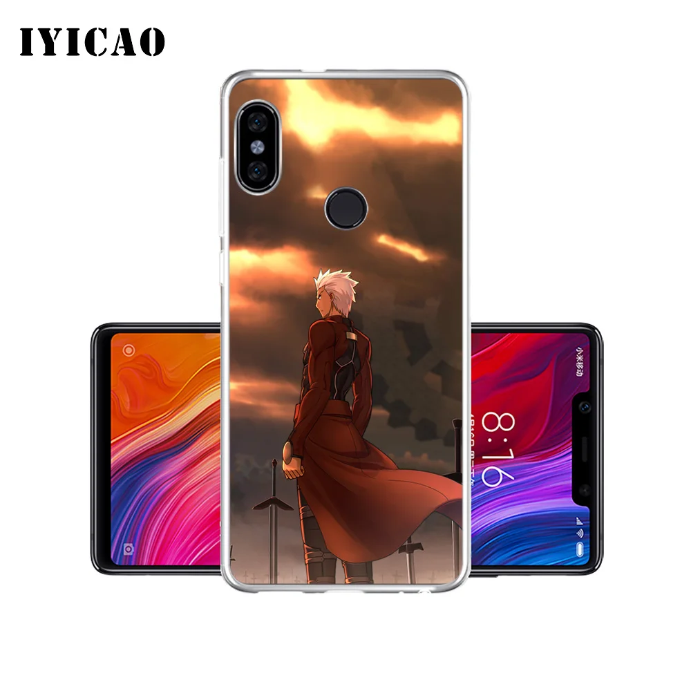 IYICAO Archer Fate stay Night Мягкий силиконовый чехол для телефона Xiaomi Mi 9 8 SE 6 A1 A2 Lite F1 MIX2S MIX3 TPU