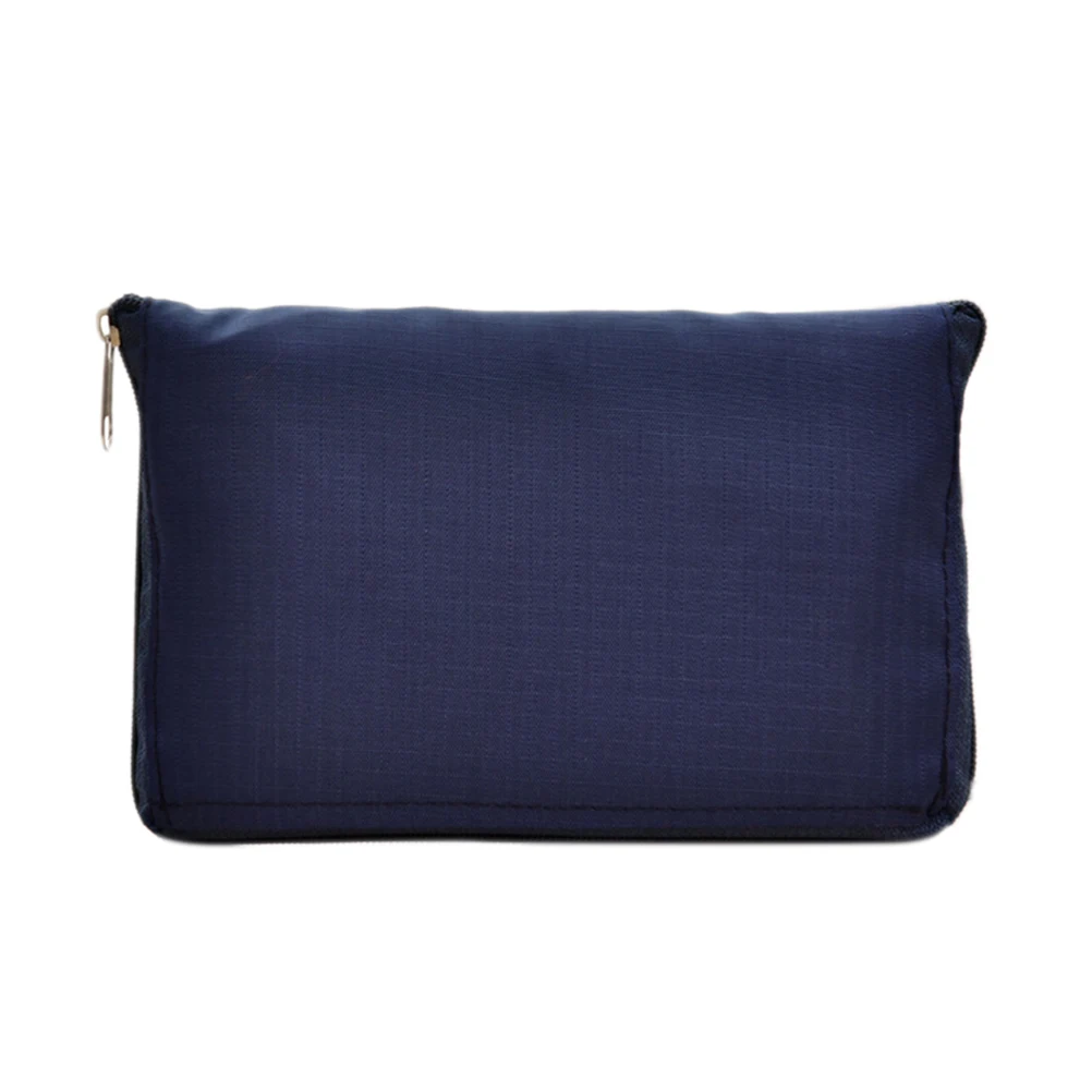 Dark Blue 8 цветов, Модная складная сумка для покупок, многоразовые сумки для продуктов, прочная многофункциональная сумка для путешествий, дома, сумка для хранения, 1 шт - Цвет: Dark Blue