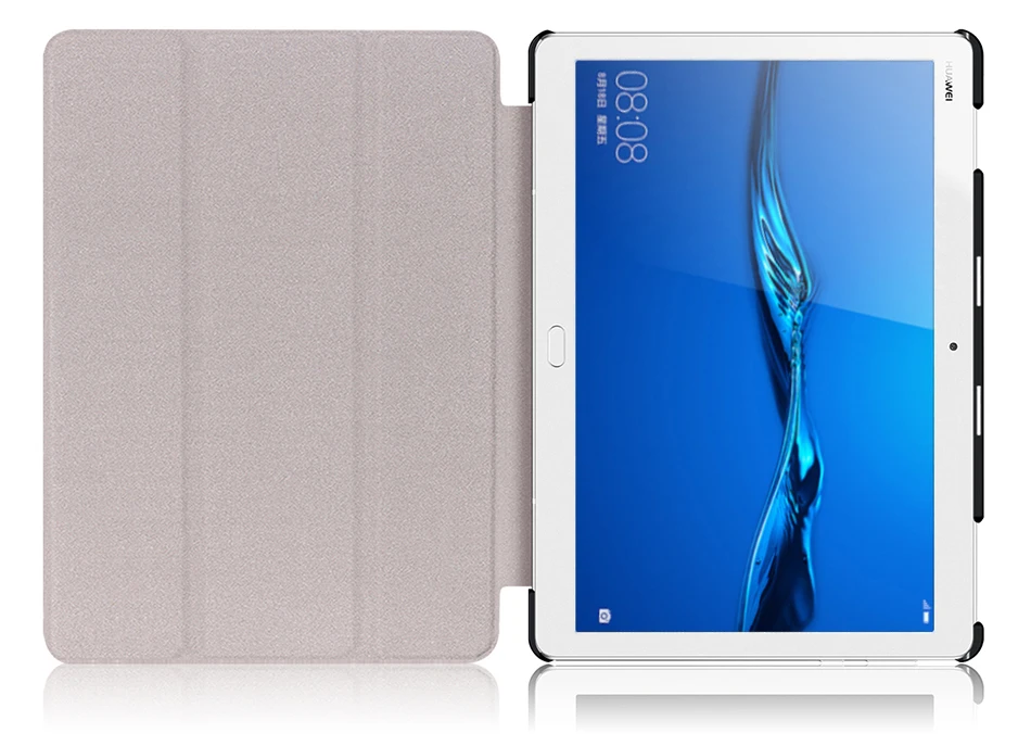 MTT мультфильм чехол с граффити для huawei MediaPad M3 Lite 10 дюймов BAH-W09 BAH-AL00 тонкий из искусственной кожи флип Смарт-Чехол протектор