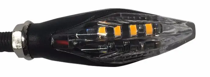 12V LED Universal Motorcycle Turn Signal Light Street Sports Car For SUV Yellow | Автомобили и мотоциклы