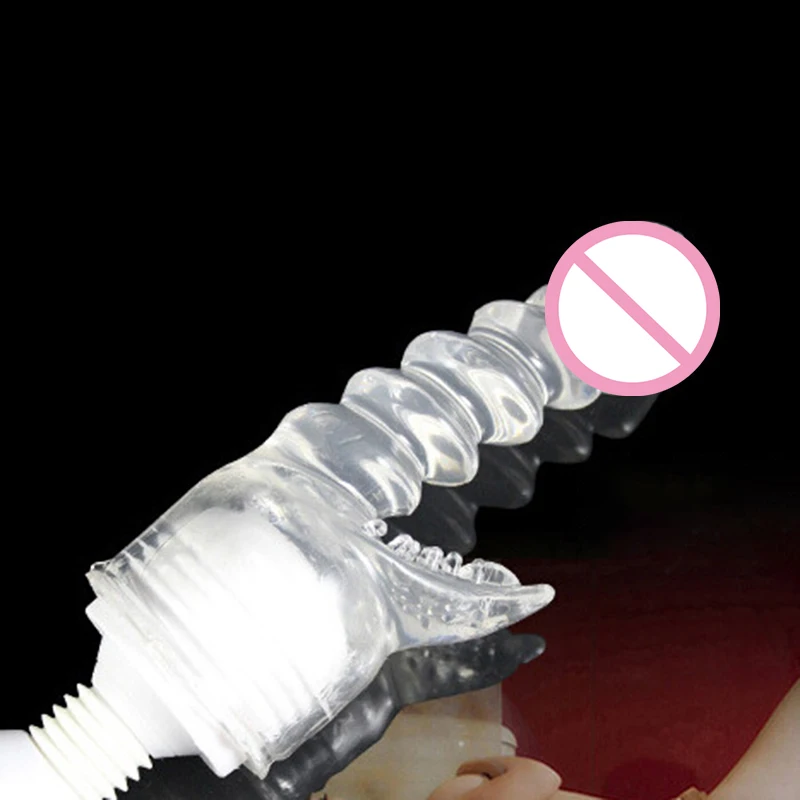 Волшебная палочка рукав колпачки вибратора мульти скорость массажер головные