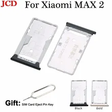 JCD Адаптеры для sim-карт Для Сяо mi Max2 mi Max 2 sim-карты слот, разъем для лотка держатель адаптеры Телефон Замена Корпус Запчасти