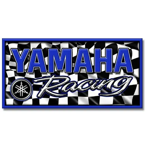 Логотип флага Yamaha, флаг полиэстера 90*150 см, 02