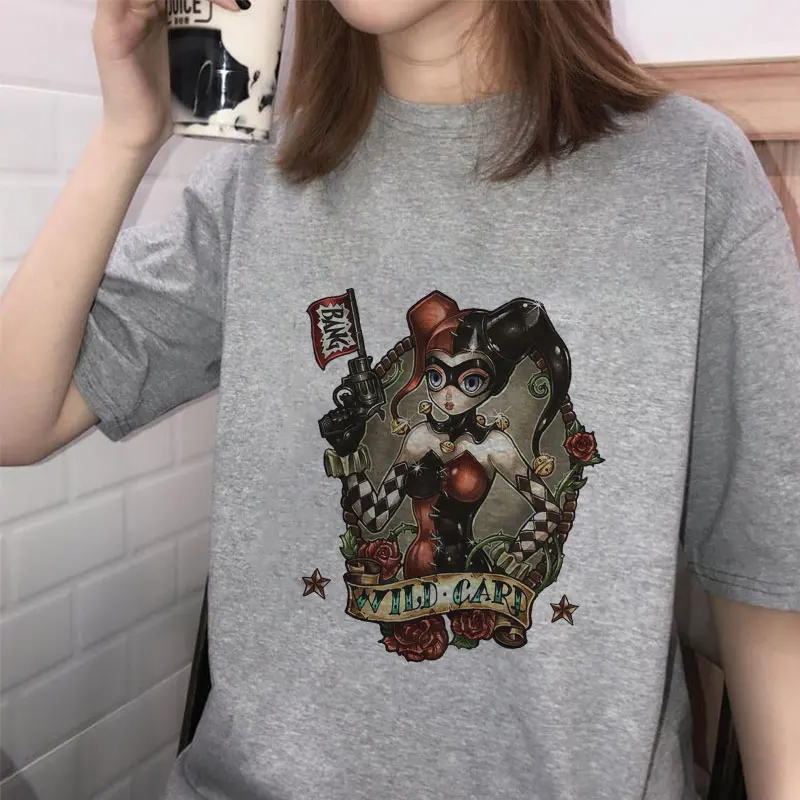 Женская футболка винтажная в стиле Харадзюку Tumblr Kawaii 90s лето 2019|Футболки| |