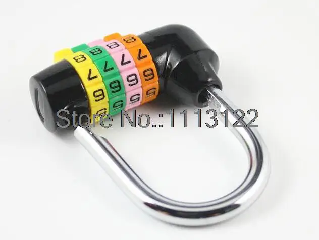 4 значный замок с большими воротами из цинкового сплава Комбинированный Замок