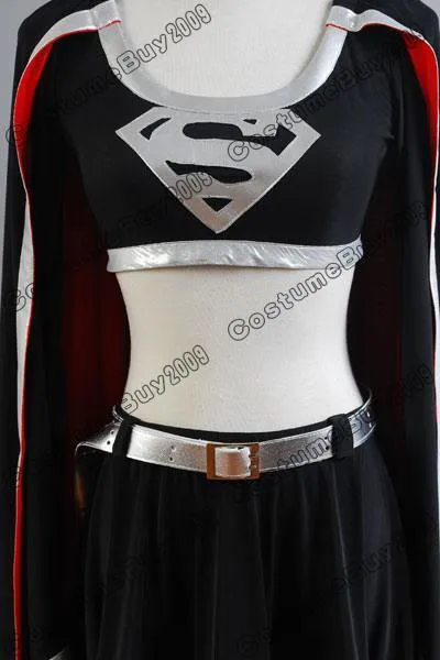 DC Comics злой супердевочка косплей Женский костюм девушки Хэллоуин карнавальные костюмы