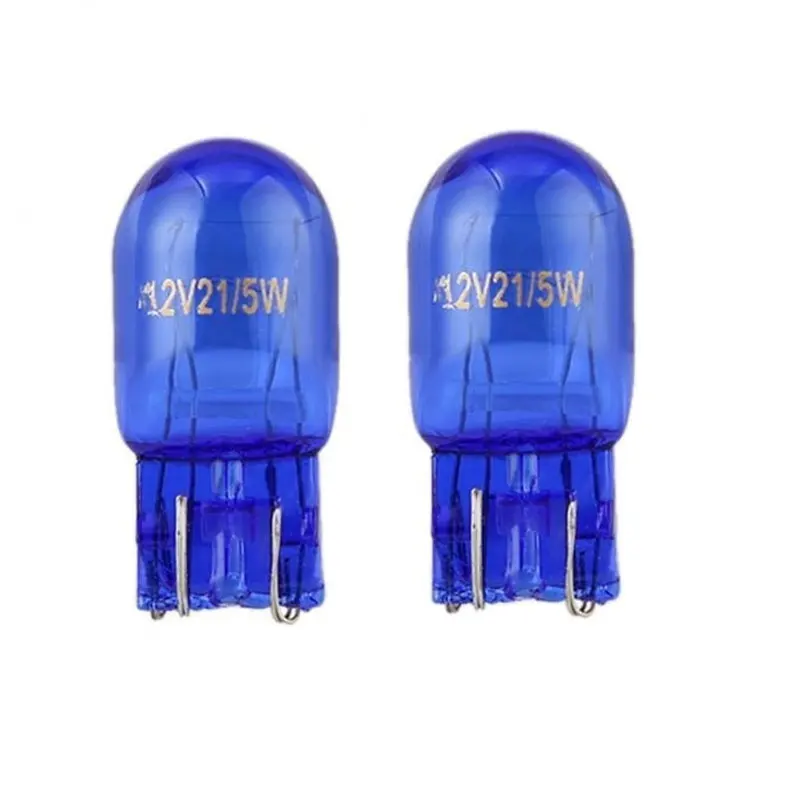 1pair W21/5W T20 580 Dual Filament Sidelight 7443 Super White Hid Bulbs 88 2017 XR657 | Автомобили и мотоциклы
