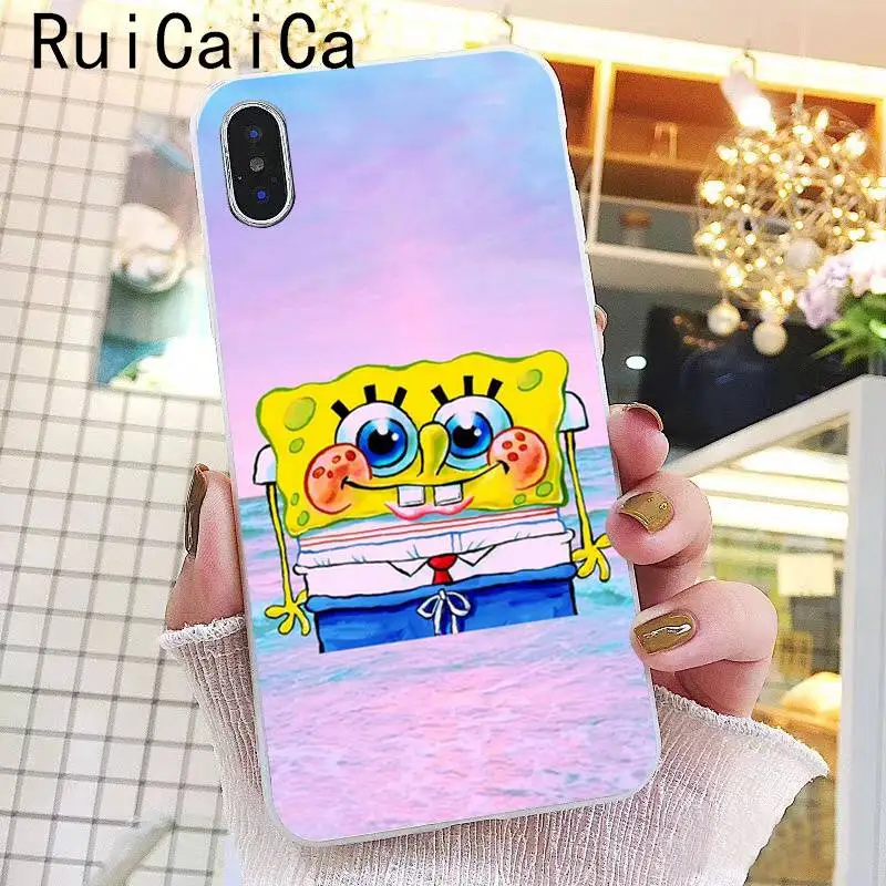 Ruicaica милый детский ТПУ чехол для телефона, чехол для iPhone 5 5Sx 6 7 7plus 8 8Plus X XS MAX XR Fundas Capa