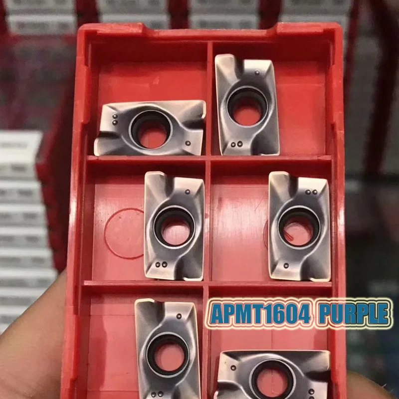 APMT1135 PDER APMT1604 R0.8 градусов карбидные режущие пластины для фрезы обработки