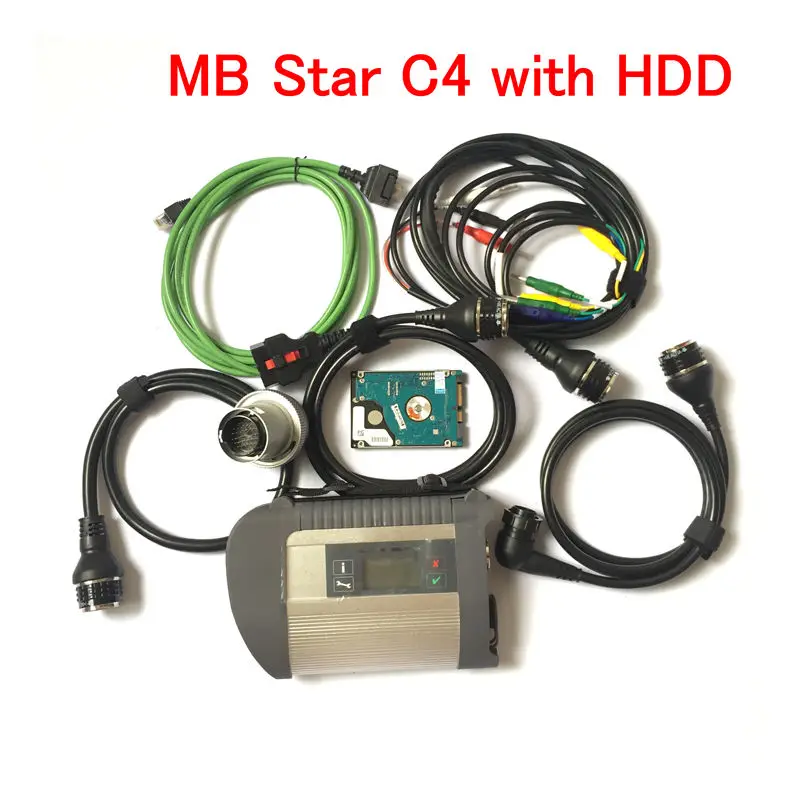 2020 диагностический компактный Мультиплексор MB Star C4 SD Connect 4 с функцией Wi Fi Полный