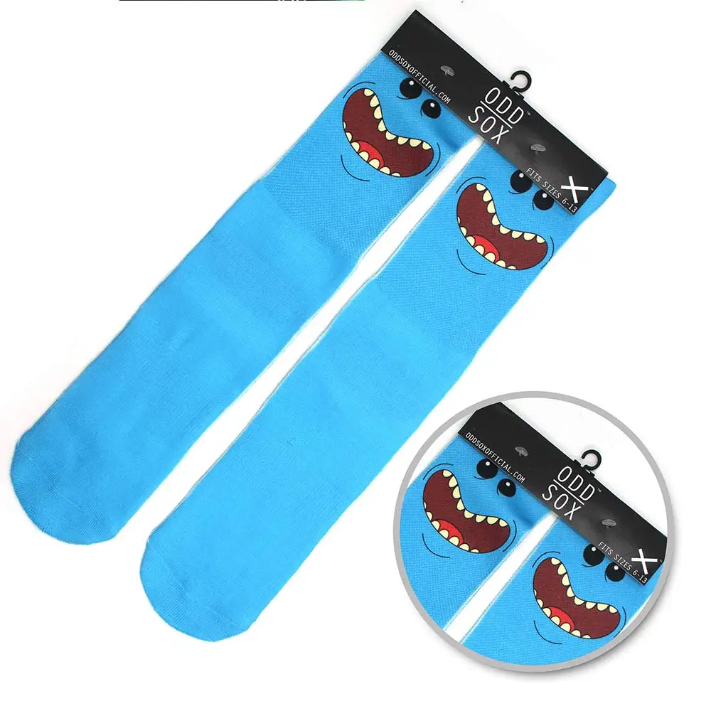 POFUNUO 4x16 &quotin Rick and Morty Pickle MEESEEKS хлопковые носки цветные колготки Косплей Костюм