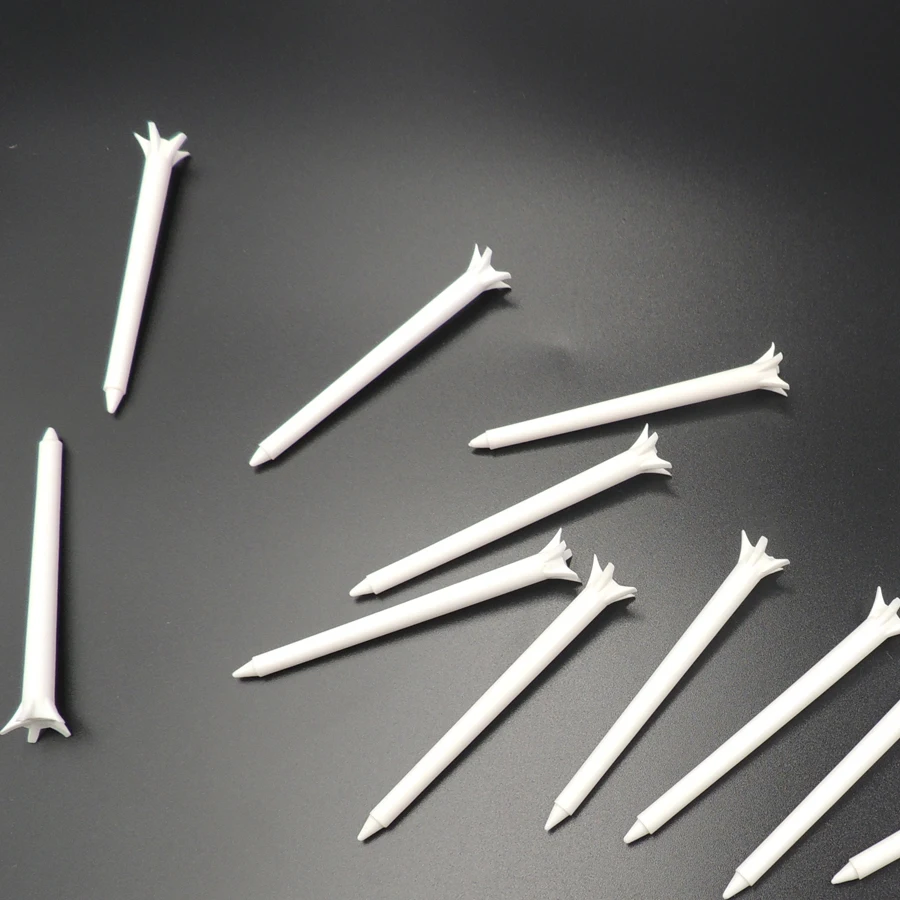 

50Pcs Golf Tees 70mm/83mm Plastic Claw Less Resistance Golf Tees Golf Accessory