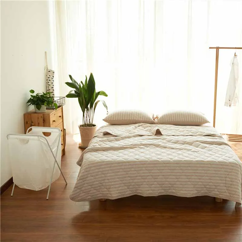 ?? 100% 純粋な天然有機綿スーパー健康で快適なキルトのベッドカバー寝具セットベッドカバー毛布シート