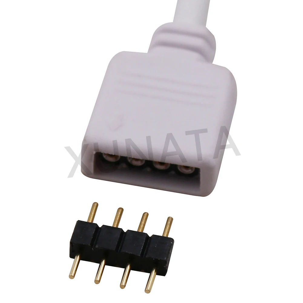 0 3 м 1 2 5 4 PIN RGB Светодиодная лента Разъем удлинитель Кабель провод световая полоса