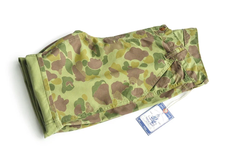 Короткие штаны для охотника на уток, мужские военные брюки, мужские хлопковые камуфляжные шорты, армейские HBT камуфляжные штаны, мужские шорты s
