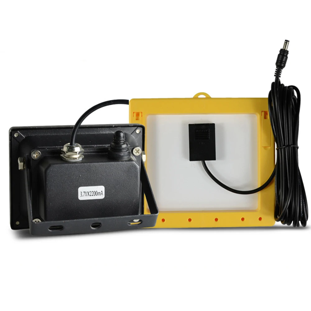 Водонепроницаемый 10 Вт Солнечный открытый светодиодный прожектор Портативный