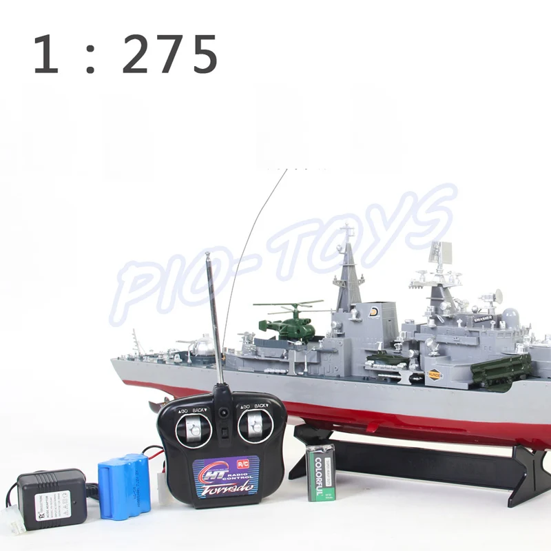 Новый летний подарок эсминец 1/275 RC гоночный корабль лодка армия радио управление