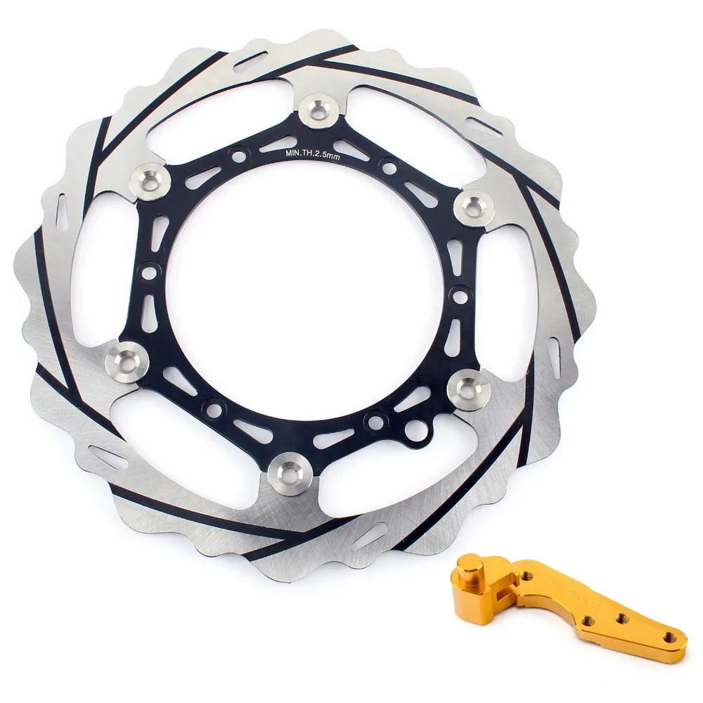 BIKINGBOY передний тормозной диск ротор кронштейн для KTM 125 200 250 300 350 450 500 EXC 2011 2016 F 09
