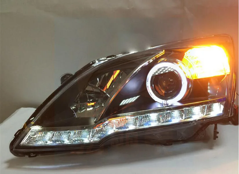 2009~ 2011/2012~ г. Автомобильный bumer головной светильник для Honda CR-V CRV головной светильник автомобильные аксессуары светодиодный DRL HID xenon Противотуманные фары для CRV фары
