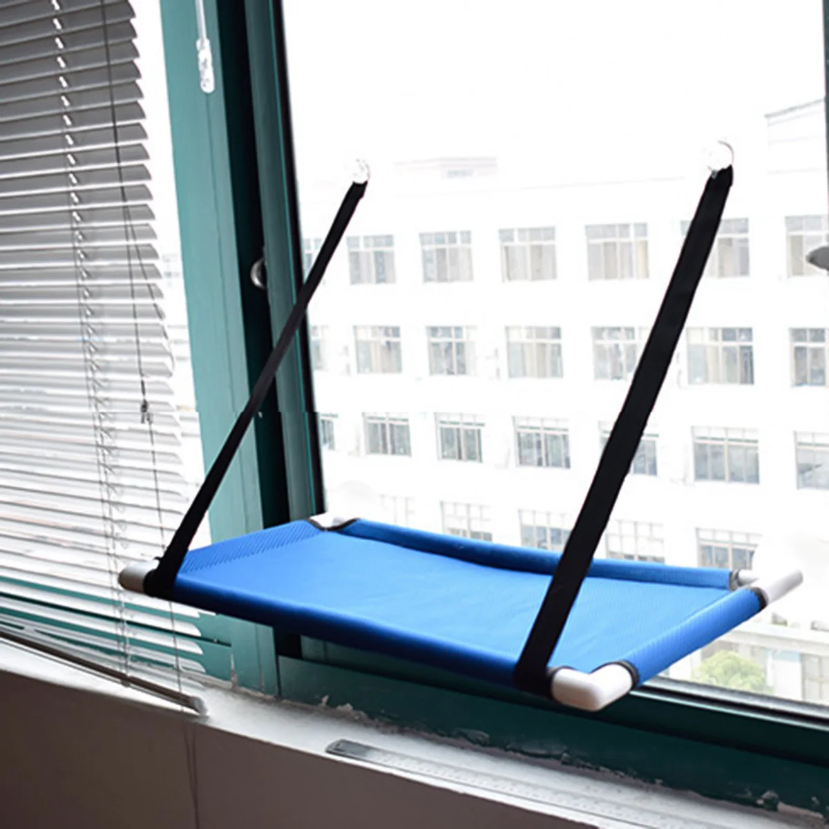 Подвесной гамак для кошек сильный подвесной сетчатый на балконе солнечное