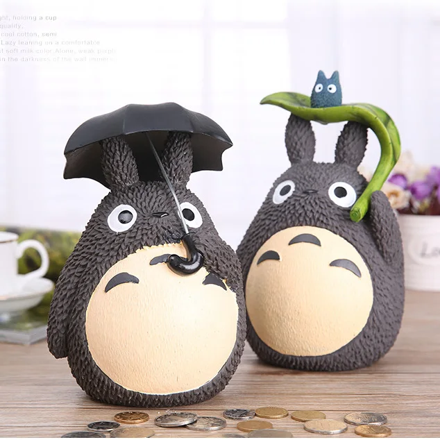 1 шт. мультфильм Хаяо Миядзаки Мой сосед Тоторо с зонтиком лист Кукла Смола