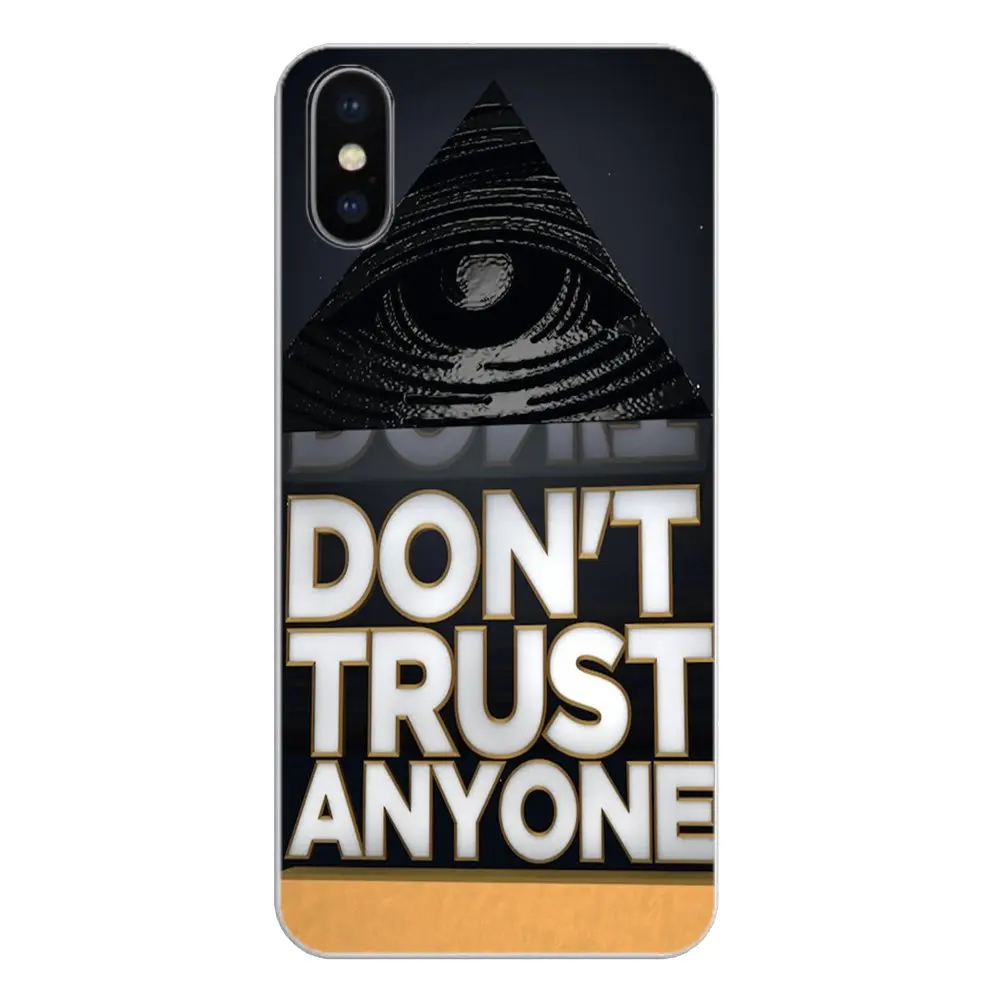 Dont Trust Anyone Triangle Pyramid Art For Nokia 2 3 5 6 8 9 230 3310 2.1 3.1 5.1 7 Plus Soft Transparent Cases Covers |