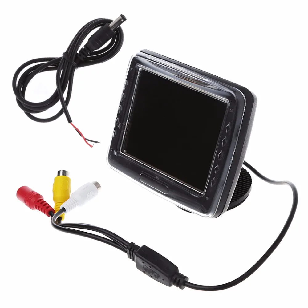

Mini 3.5 inch Digital TFT LCD Screen Color Monitor DVR Rearview Camera for Car New Arrival