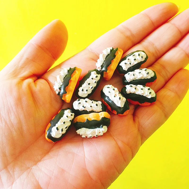 10 шт. шоколадный хлеб/кукольный домик/миниатюры/милый/Сказочный Садовый