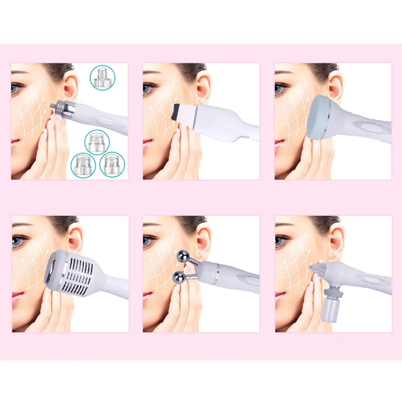 6 в 1 H2O2 гидравлическая дермабразия био лифтинг спа машина для лица