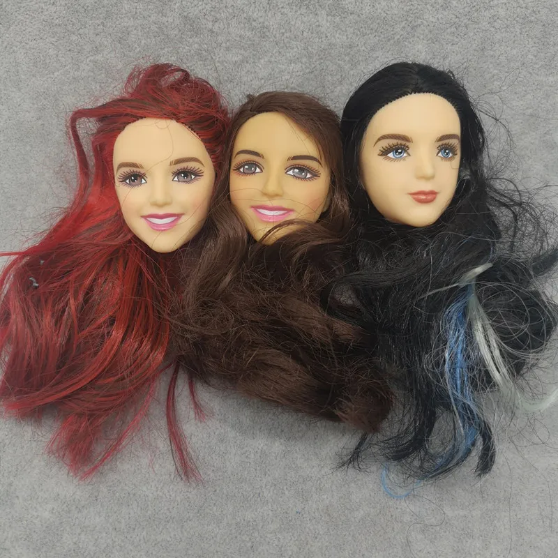 Оптовая продажа подарок на день рождения 1 шт. оригинальные куклы головы макияж DIY