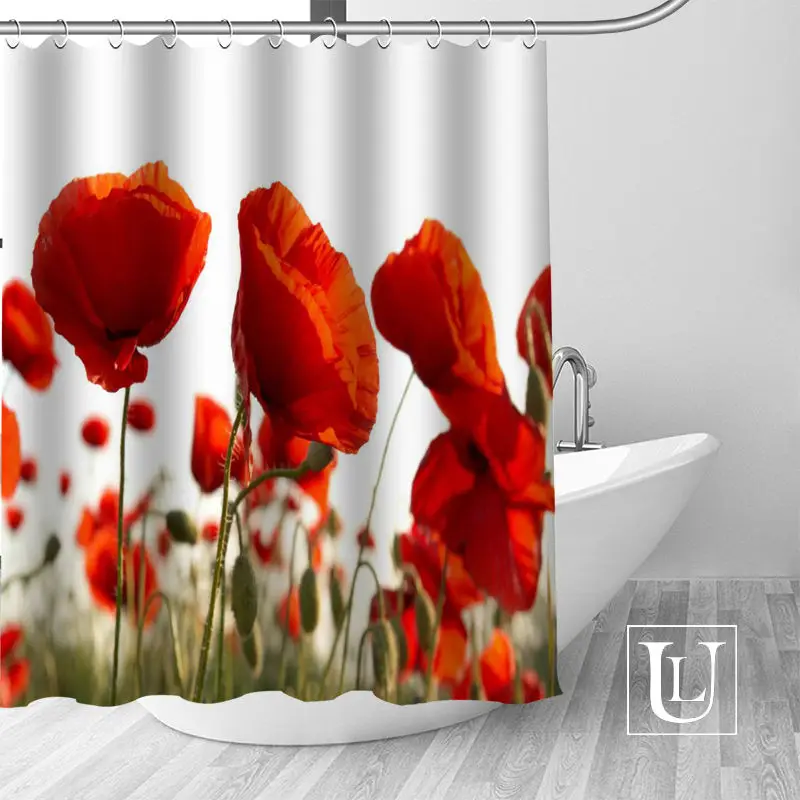 Занавеска для душа водонепроницаемый Шторка ванной с индивидуальным рисунком