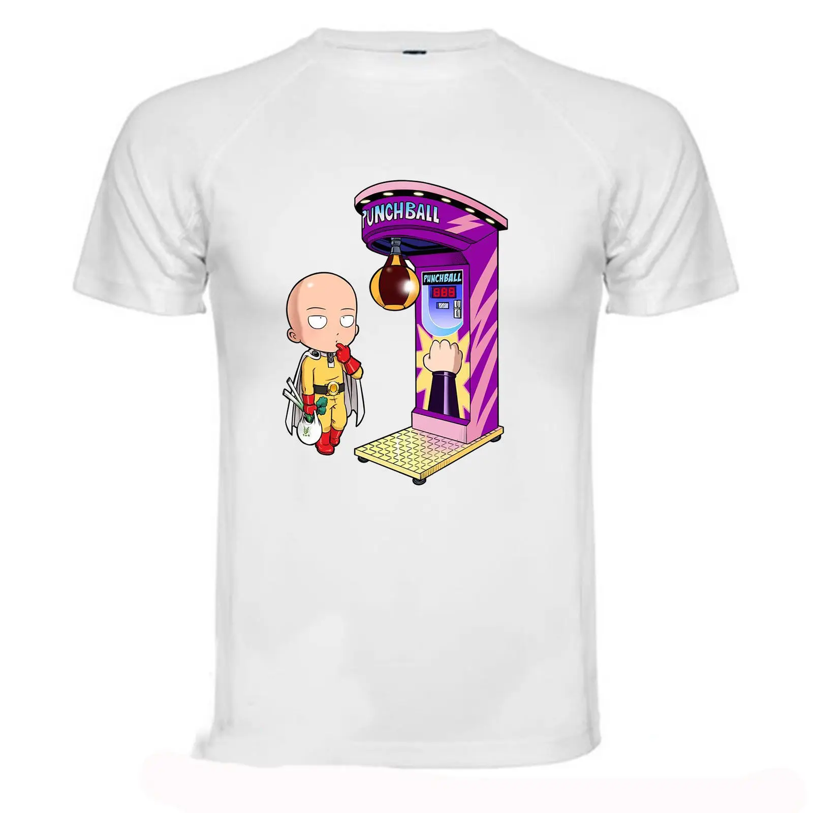 Футболка MAGLIA ONE PUNCH MAN SAITAMA PERSONALIZZATO бесплатная доставка Harajuku топы футболка модная