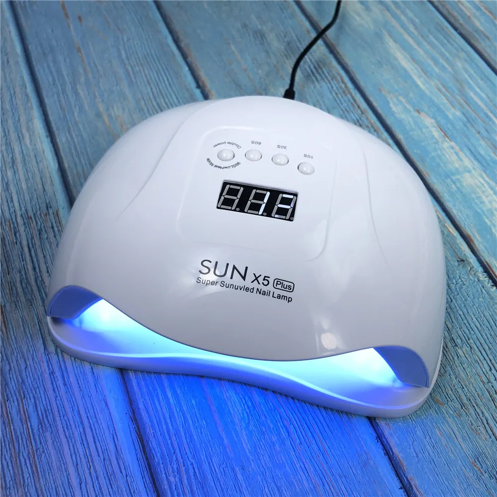 Лампа для ногтей SUN X5 Plus 80 Вт гелевая Светодиодная лампа высокой мощности или Гель
