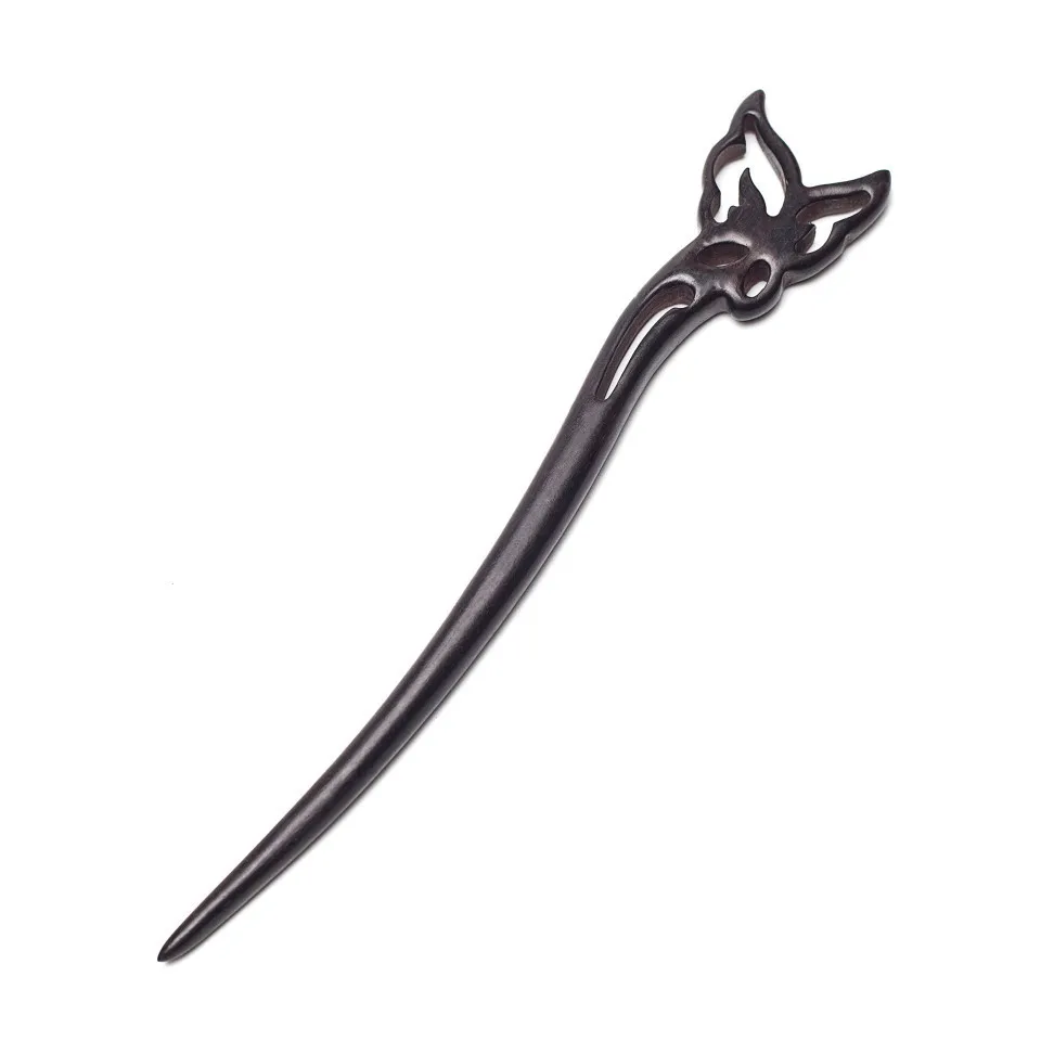 H020023-BLACK Палочки для волос, ободки для женщин, женские шпильки для волос, этнические аксессуары для волос, заколки, Классические сандаловые спиральные украшения для волос - Окраска металла: H020023-BLACK