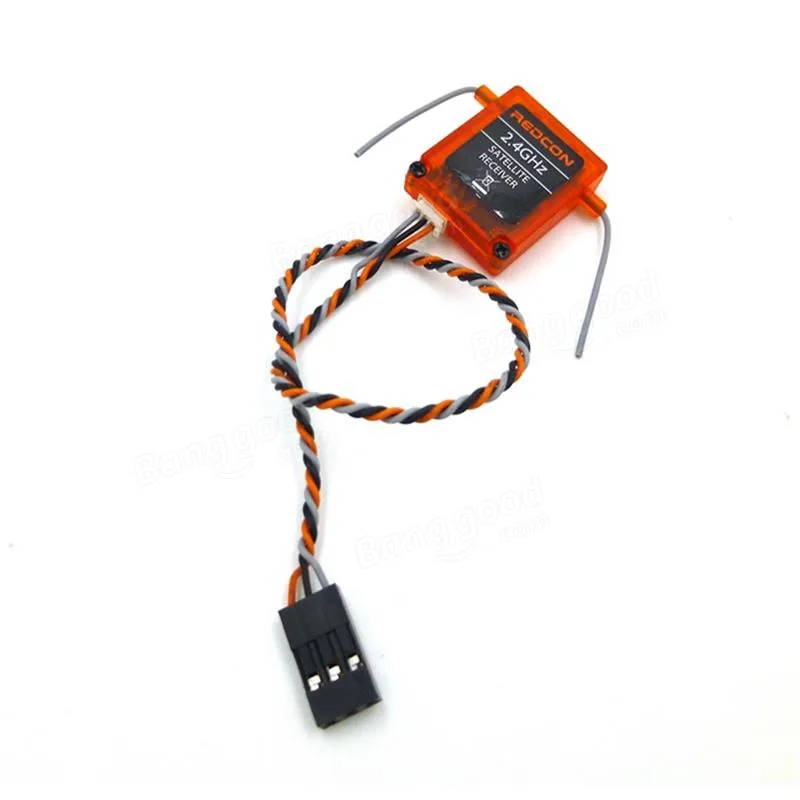 Ресивер для квадрокоптера REDCON/Spektrum совместимый с CM703 2 4 ГГц 7CH DSM2 PPM|Детали и