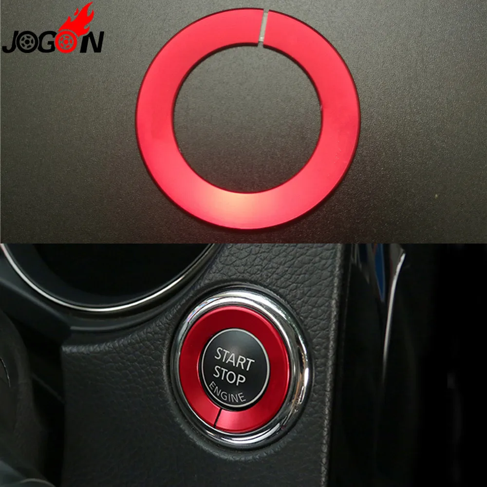 Красная Наклейка для Nissan Altima Teana L33 Qashqai J11 X Trail Rogue T32 Maxima A36 Murano Z52 кнопка включения и