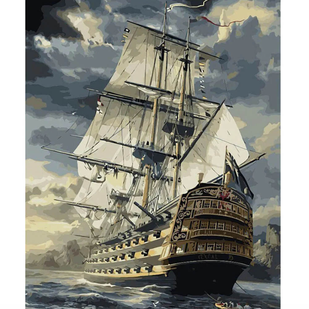 Numbered Paintings21 Пейзаж DIY краски по номерам Pintura por Numero картины по номерам Pintar por Numeros Pintura Numerada - Цвет: Numbered Paintings21