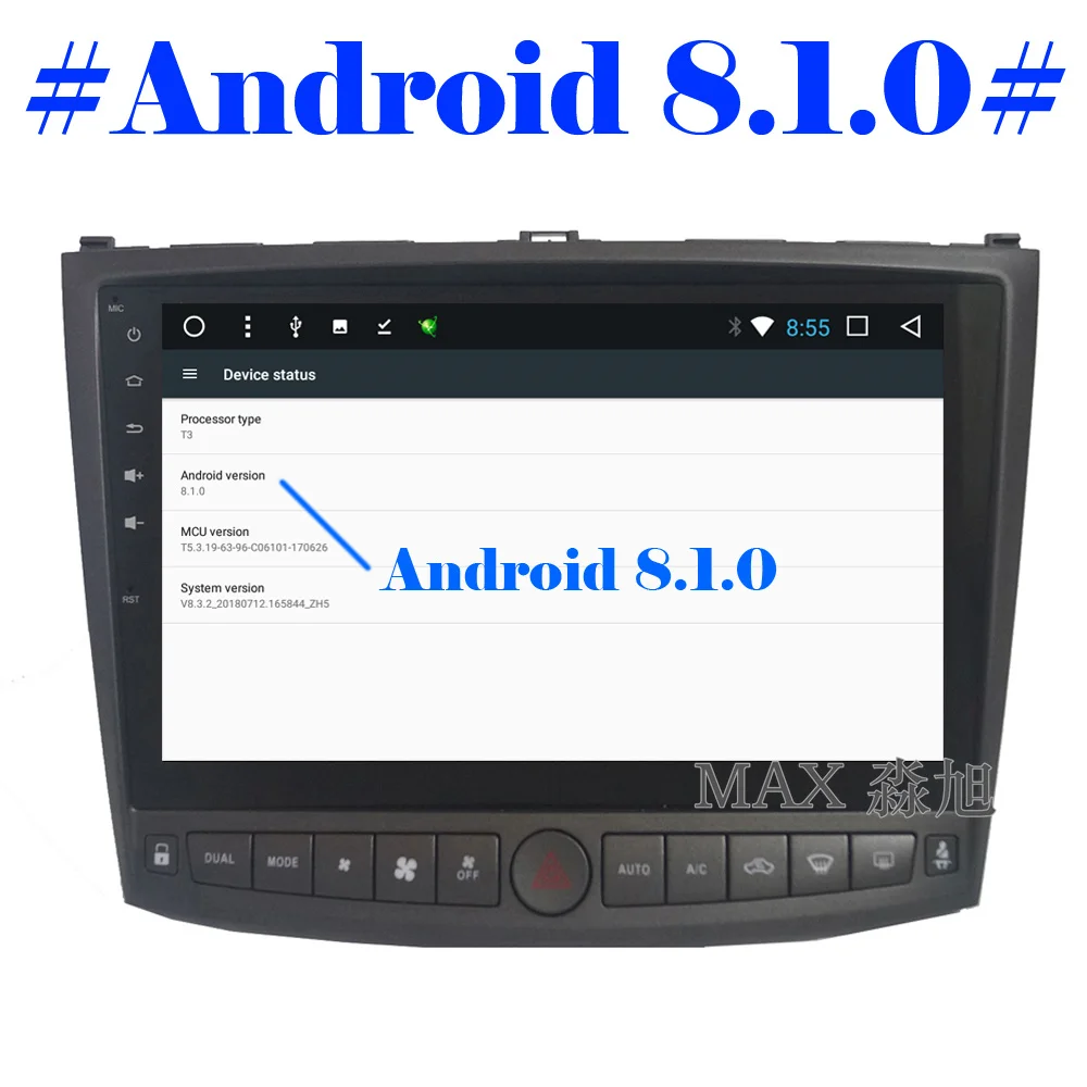 MAX HD Android 8 1 Автомобильный DVD плеер для Lexus IS250 2006 2007 2008 2009 2010 2011 автомобильное радио