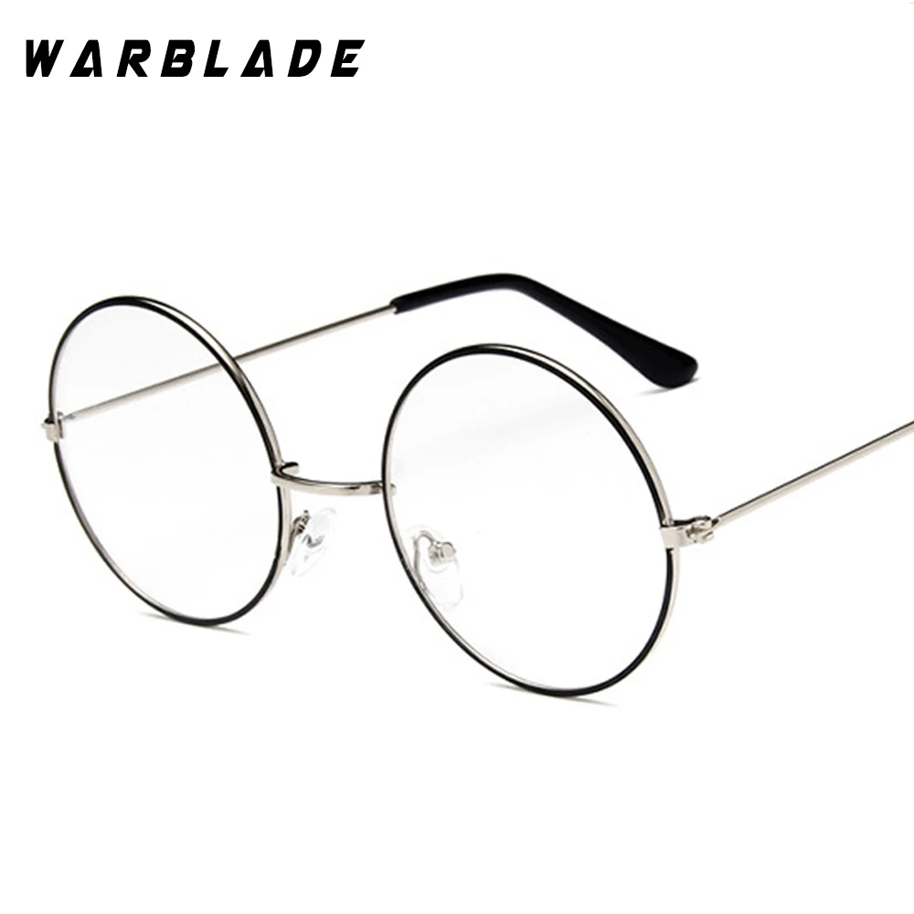 Модная круглая оправа для очков Lunette мужские винтажные металлические очки с