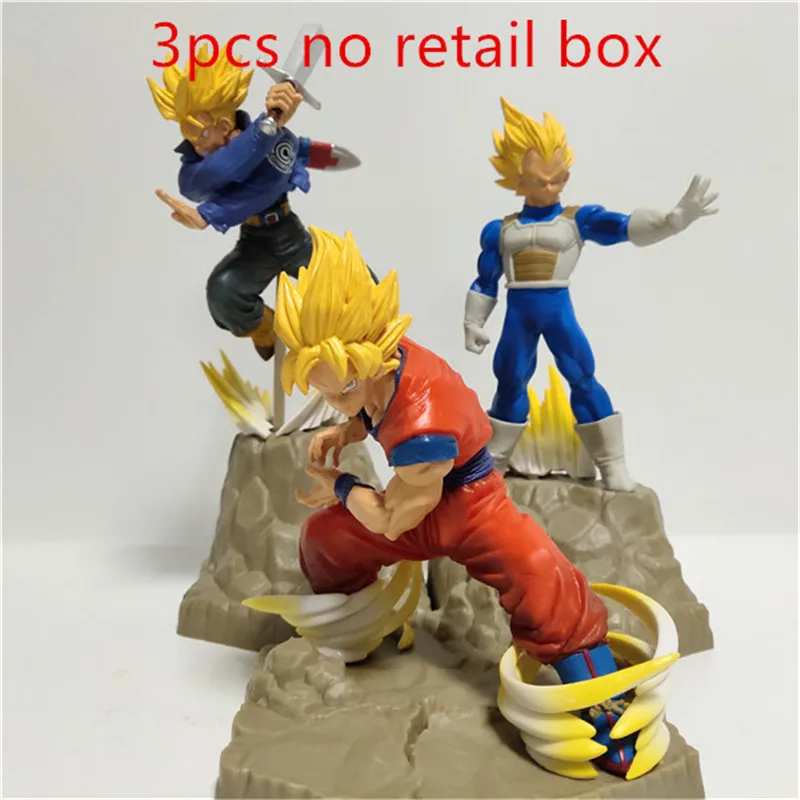 Lampara Dragon Ball Z Goku Vegeta trunks Супер Saiyan игрушки аниме Dragon Ball настольная лампа декор Освещение Сон Гоку светодиодный ночник - Испускаемый цвет: Фиолетовый