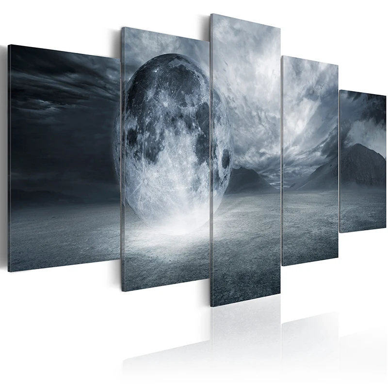 

5 Panel Wall Pictures for Living Room Picture Print Painting On Canvas Wall Art Home Decor Living Room Canvas Print/PJMT-B (86)